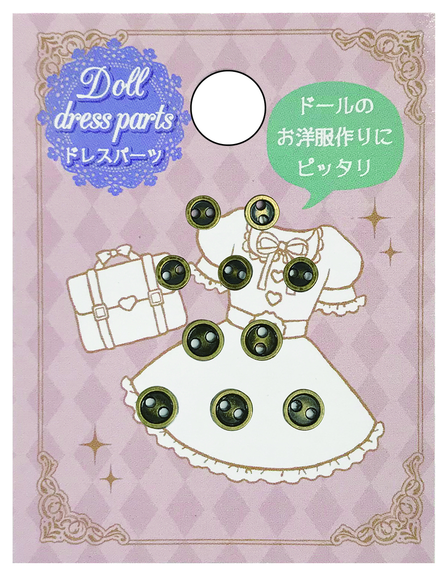 商品ページ｜ドール服用パーツ ドールドレスパーツ/ミニボタン